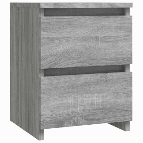 vidaXL Nachtkastje Grijs Sonoma 30x30x40 cm Engineered Wood afbeelding2 - 1