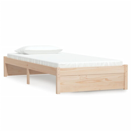 vidaXL Bedframe massief hout 90x200 cm afbeelding2 - 1