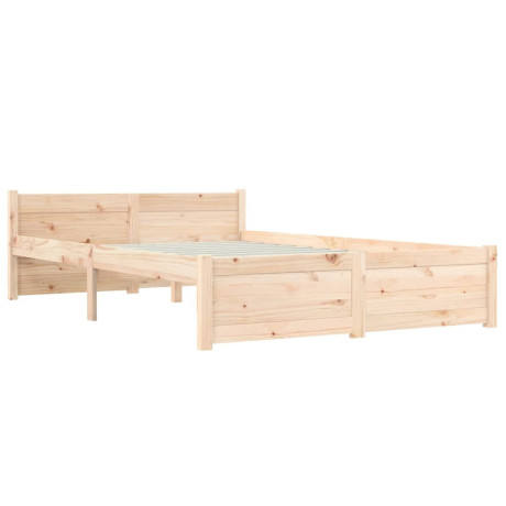 vidaXL Bedframe massief hout 120x200 cm afbeelding2 - 1