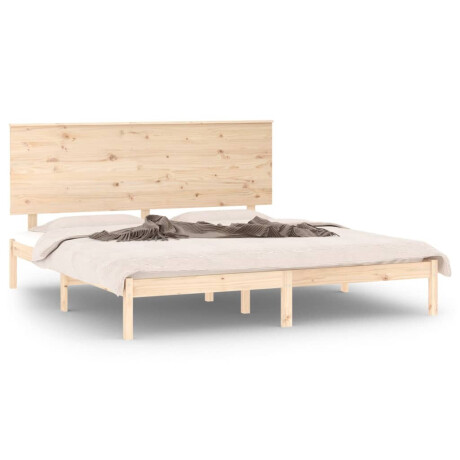 vidaXL Bedframe massief hout 180x200 cm afbeelding2 - 1