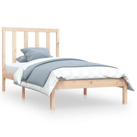 vidaXL Bedframe massief grenenhout 90x190 cm afbeelding2 - 1