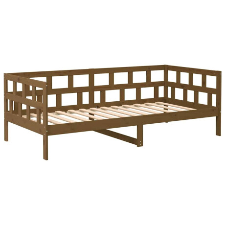 vidaXL Slaapbank massief grenenhout honingbruin 80x200 cm afbeelding2 - 1