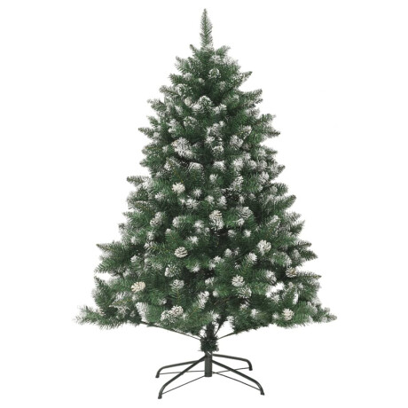 vidaXL Kunstkerstboom met standaard 120 cm PVC afbeelding2 - 1
