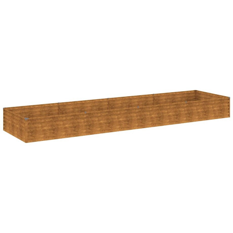 vidaXL Plantenbak verhoogd 387x100x36 cm cortenstaal afbeelding2 - 1