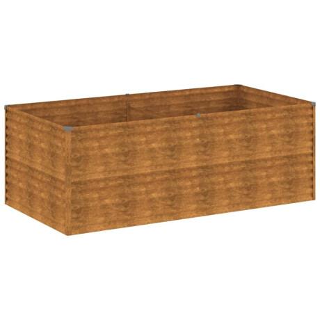 vidaXL Plantenbak verhoogd 196x100x69 cm cortenstaal afbeelding2 - 1