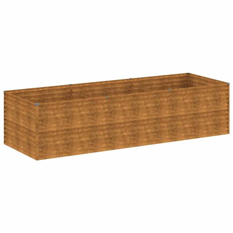 vidaXL Plantenbak verhoogd 290x100x69 cm cortenstaal afbeelding2 - 1