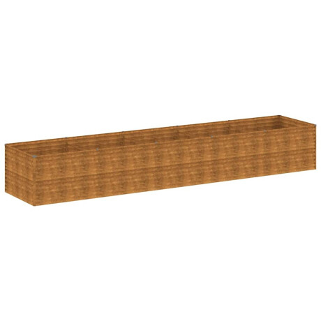 vidaXL Plantenbak verhoogd 479x100x69 cm cortenstaal afbeelding2 - 1