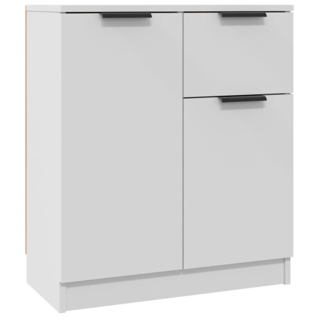 vidaXL Dressoir 60x30x70 cm bewerkt hout wit afbeelding2 - 1