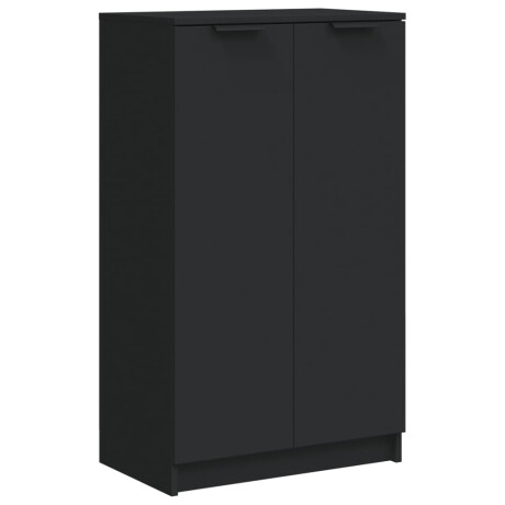 vidaXL Schoenenkast 59x35x100 cm bewerkt hout zwart afbeelding2 - 1