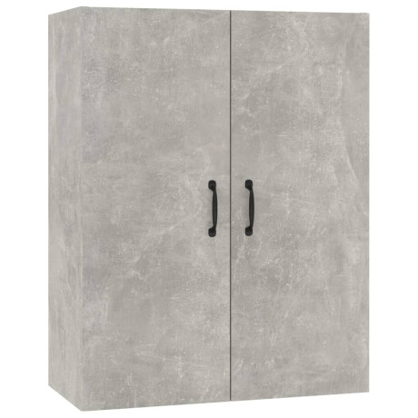 vidaXL Hangkast 69,5x34x90 cm bewerkt hout betongrijs afbeelding2 - 1