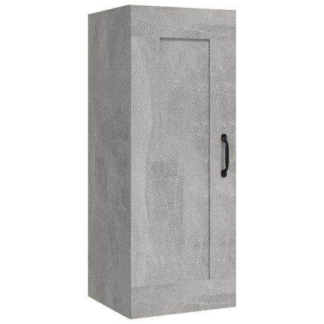 vidaXL Hangkast 35x34x90 cm bewerkt hout betongrijs afbeelding2 - 1