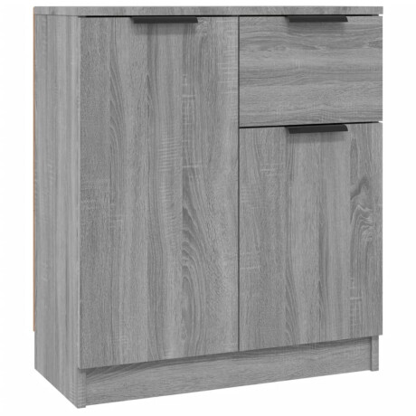 vidaXL Dressoir 60x30x70 cm bewerkt hout grijs sonoma eiken afbeelding2 - 1