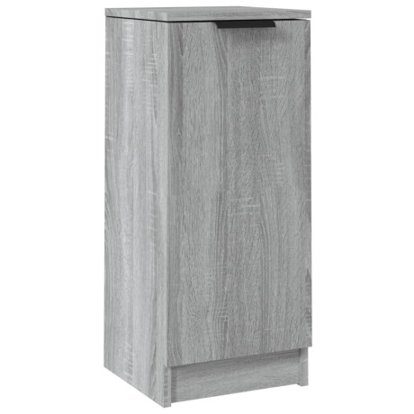 vidaXL Dressoir 30x30x70 cm bewerkt hout grijs sonoma eikenkleurig afbeelding2 - 1