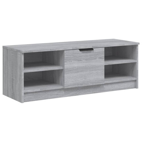 vidaXL Tv-meubel 102x35,5x36,5 cm bewerkt hout grijs sonoma eikenkleur afbeelding2 - 1