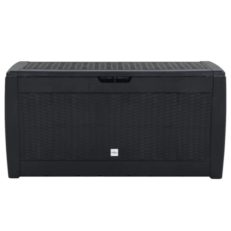 vidaXL Tuinbox 119x48x60 cm polypropeen antracietkleurig afbeelding2 - 1