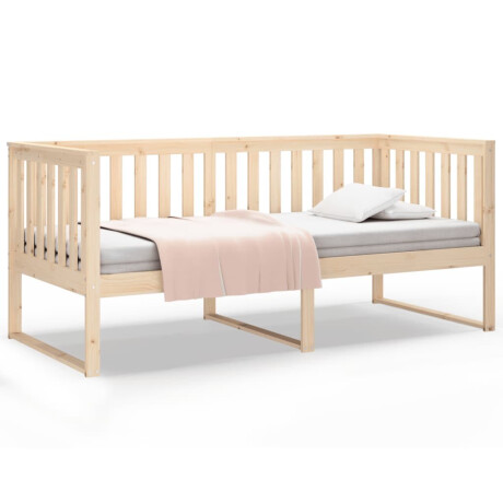 vidaXL Slaapbank zonder matras 90x190 cm massief grenenhout afbeelding2 - 1