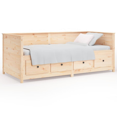 vidaXL Slaapbank zonder matras 90x190 cm massief grenenhout afbeelding2 - 1