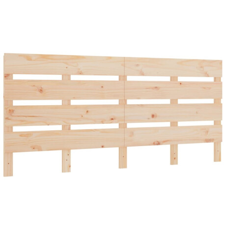 vidaXL Hoofdbord 160x3x80 cm massief grenenhout afbeelding2 - 1