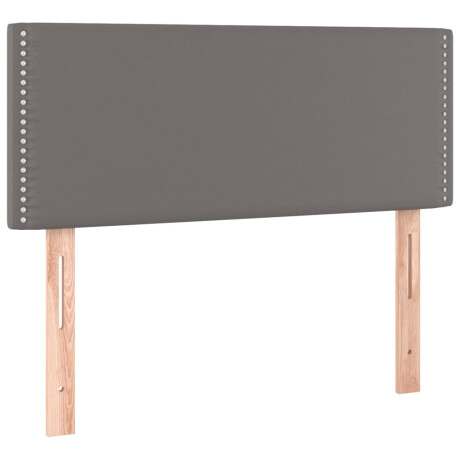 vidaXL Hoofdbord 80x5x78/88 cm kunstleer grijs afbeelding2 - 1