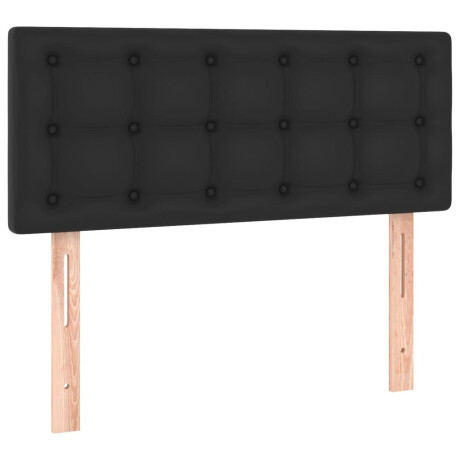 vidaXL Hoofdbord 90x5x78/88 cm kunstleer zwart afbeelding2 - 1