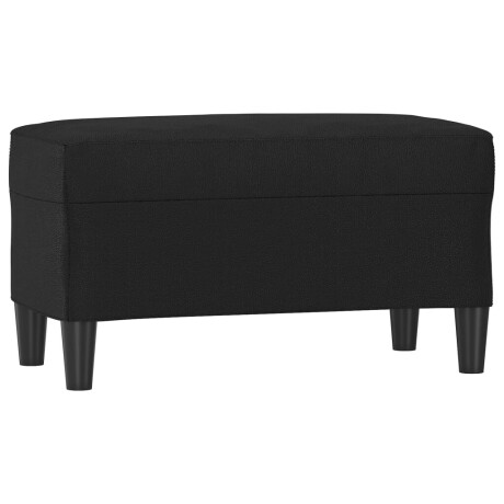 vidaXL Bankje 70x35x41 cm kunstleer zwart afbeelding2 - 1