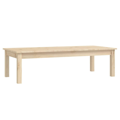 vidaXL Salontafel 110x50x30 cm massief grenenhout afbeelding2 - 1