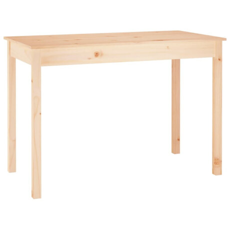 vidaXL Eettafel 110x55x75 cm massief grenenhout afbeelding2 - 1