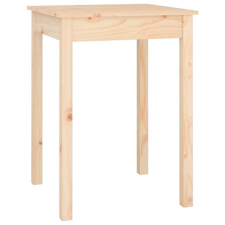 vidaXL Eettafel 55x55x75 cm massief grenenhout afbeelding2 - 1