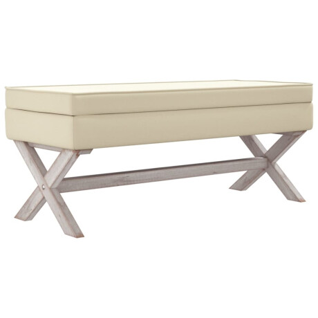 vidaXL Opbergkruk 110x45x49 cm linnen afbeelding2 - 1