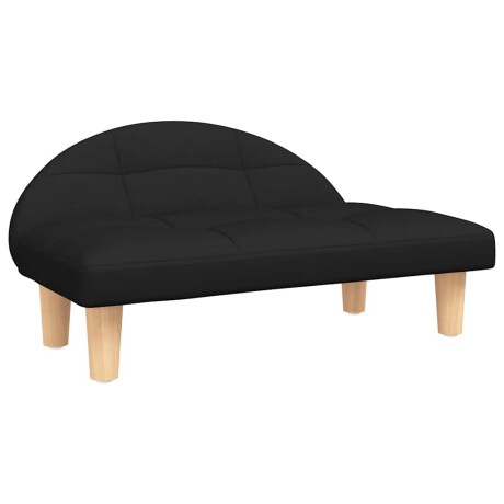 vidaXL Hondenmand 70x52x30 cm stof zwart afbeelding2 - 1