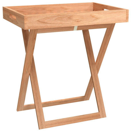 vidaXL Dienbladtafel inklapbaar 52x36x56,5 cm walnotenhout afbeelding2 - 1