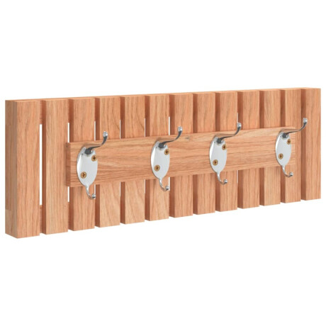 vidaXL Wandkapstok 42x8,5x14 cm massief walnotenhout afbeelding2 - 1