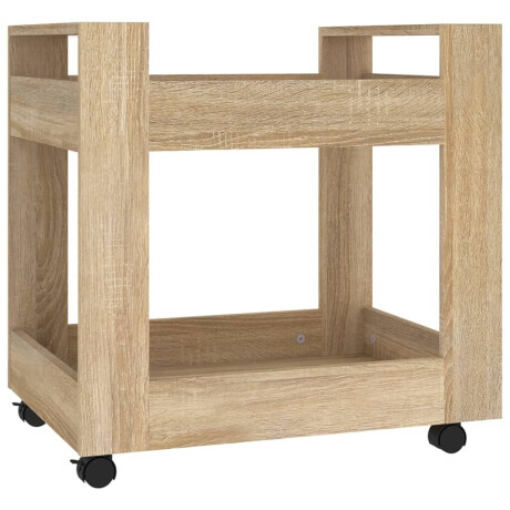 vidaXL Bureaukastje 60x45x60 cm bewerkt hout sonama eikenkleurig afbeelding2 - 1