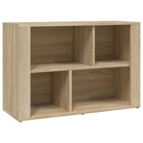 vidaXL Dressoir 80x30x54 cm bewerkt hout sonoma eikenkleurig afbeelding2 - 1
