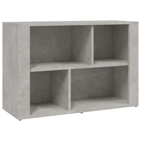 vidaXL Dressoir 80x30x54 cm bewerkt hout betongrijs afbeelding2 - 1
