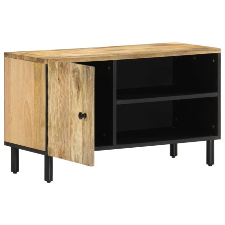 vidaXL Tv-meubel 80x31x46 cm massief mangohout afbeelding2 - 1