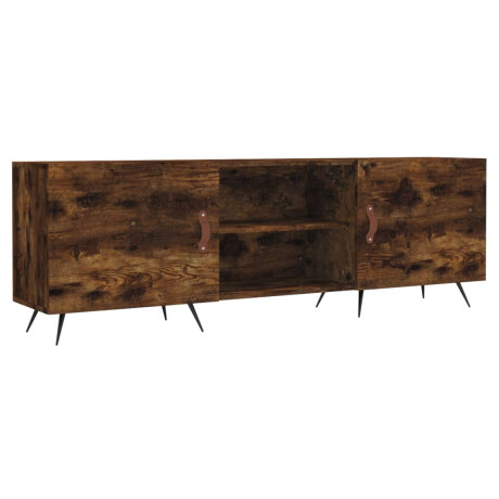vidaXL Tv-meubel 150x30x50 cm bewerkt hout gerookt eikenkleurig afbeelding2 - 1