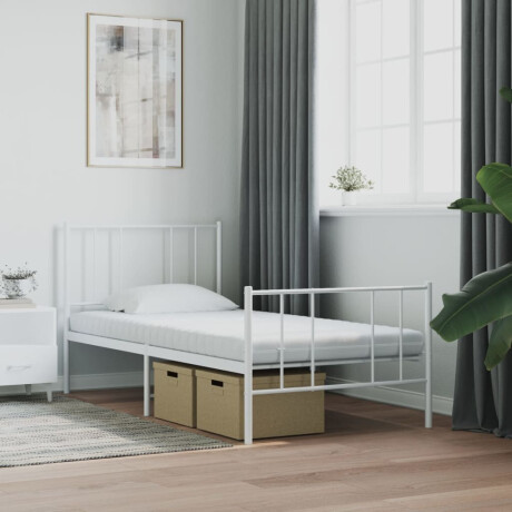 vidaXL Schuimmatras 7 zones hardheid 20 ILD 90x190 cm wit afbeelding2 - 1