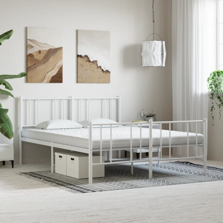 vidaXL Schuimmatras 7 zones hardheid 20 ILD 160x200 cm wit afbeelding2 - 1