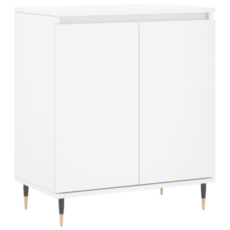 vidaXL Dressoir 60x35x70 cm bewerkt hout wit afbeelding2 - 1