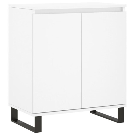 vidaXL Dressoir 60x35x70 cm bewerkt hout wit afbeelding2 - 1