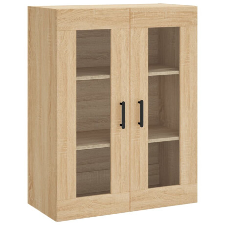 vidaXL Wandkast 69,5x34x90 cm sonoma eikenkleurig afbeelding2 - 1