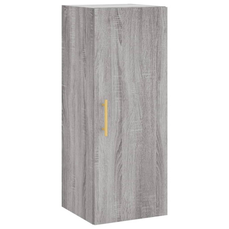 vidaXL Hangkast 34,5x34x90 cm grijs sonoma eikenkleurig afbeelding2 - 1