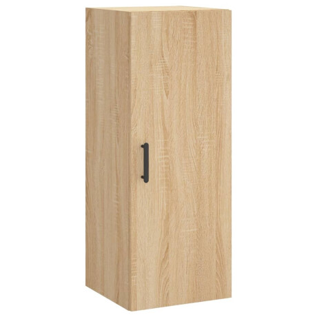 vidaXL Bovenkast 34,5x34x90 cm sonoma eikenkleurig afbeelding2 - 1