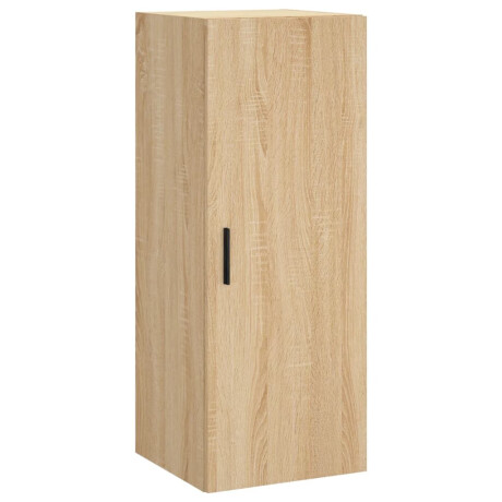 vidaXL Hangkast 34,5x34x90 cm sonoma eikenkleurig afbeelding2 - 1
