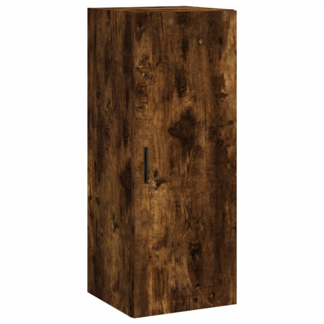 vidaXL Hangkast 34,5x34x90 cm gerookt eikenkleurig afbeelding2 - 1