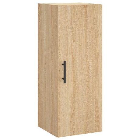 vidaXL Hangkast 34,5x34x90 cm sonoma eikenkleurig afbeelding2 - 1