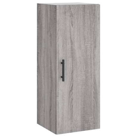 vidaXL Hangkast 34,5x34x90 cm grijs sonoma eikenkleurig afbeelding2 - 1