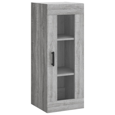 vidaXL Wandkast 34,5x34x90 cm grijs sonoma eikenkleurig afbeelding2 - 1