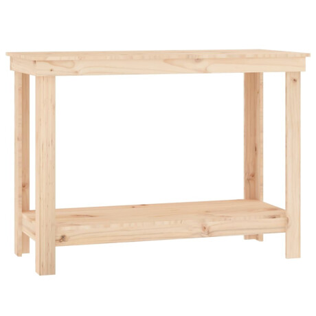 vidaXL Werkbank 110x50x80 cm massief grenenhout afbeelding2 - 1